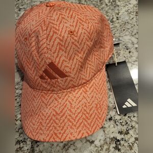 Adidas Orange Patterned Cap